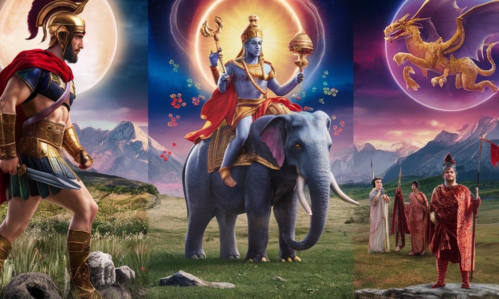 ¿Es lo mismo mitología y religión?