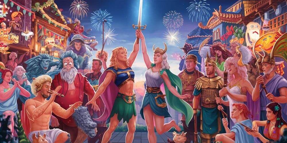 Preguntas relacionadas sobre mitologías y festividades modernas